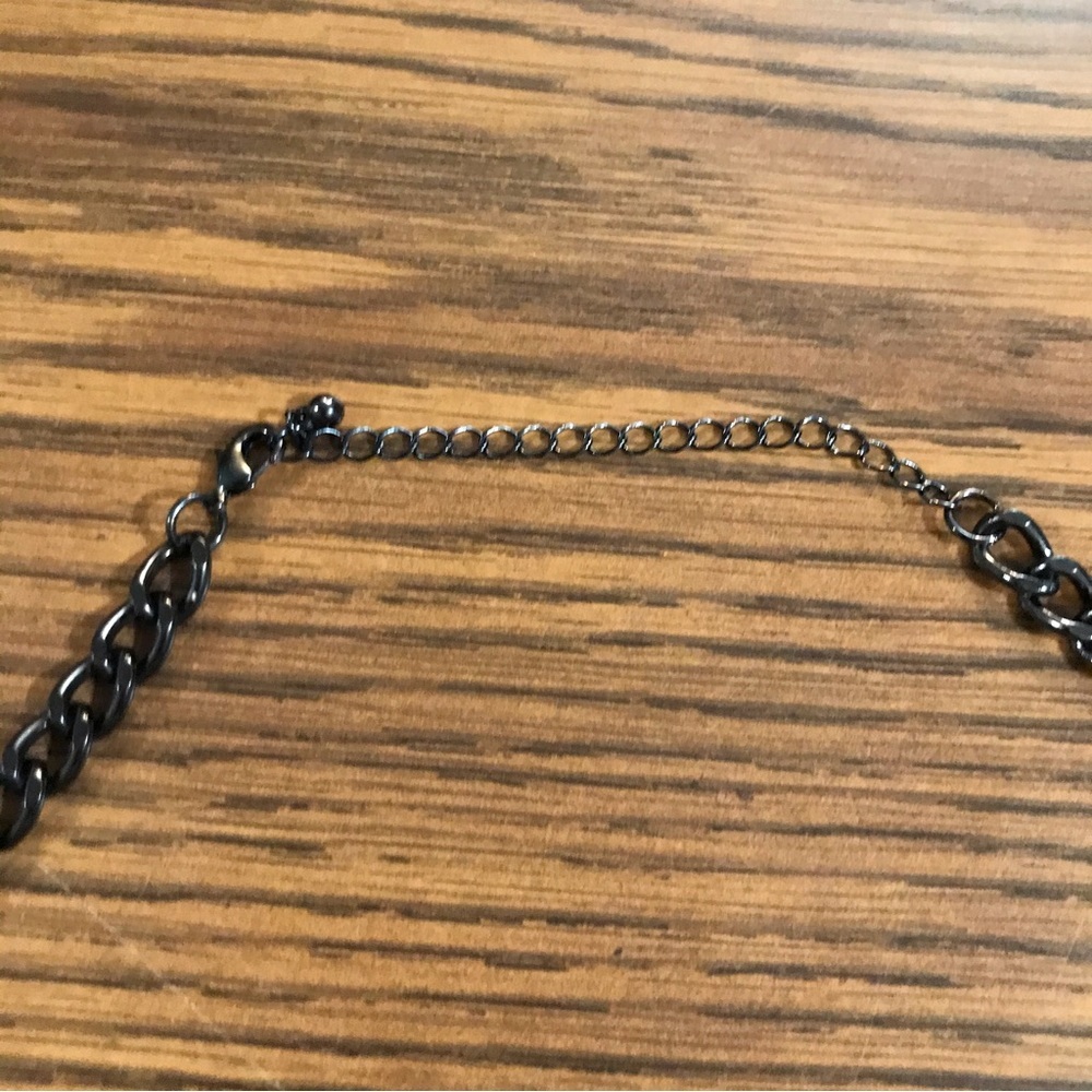 3/$20 Metal Rhinestone Choker Necklace - Picture 4 of 4